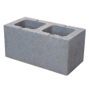 Блок керамзитбетонный  стеновой двухпустотный 